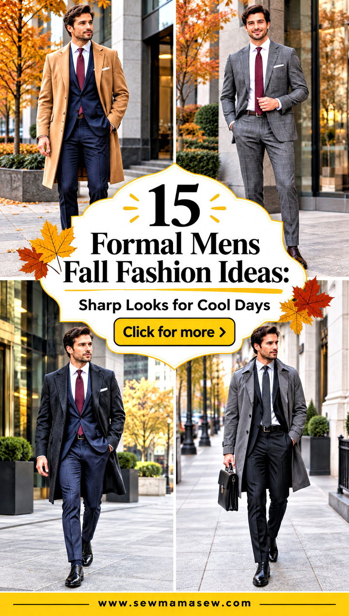 15 Formal Mens Fall Fashion Ideas Sharp Looks for Cool Days - 15 Formal Mens Fall Fashion Ideas: Sharp Looks for Cool Days