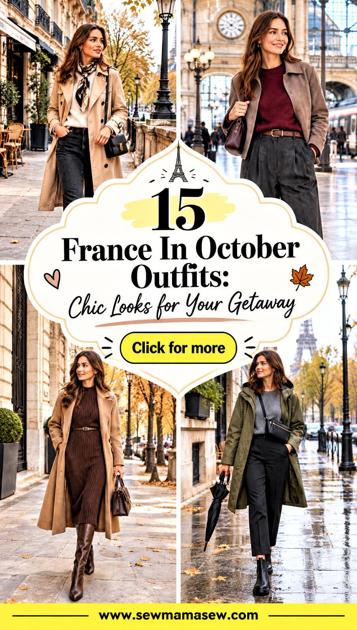 15 France In October Outfits Chic Looks for Your Getaway - 15 France In October Outfits: Chic Looks for Your Getaway