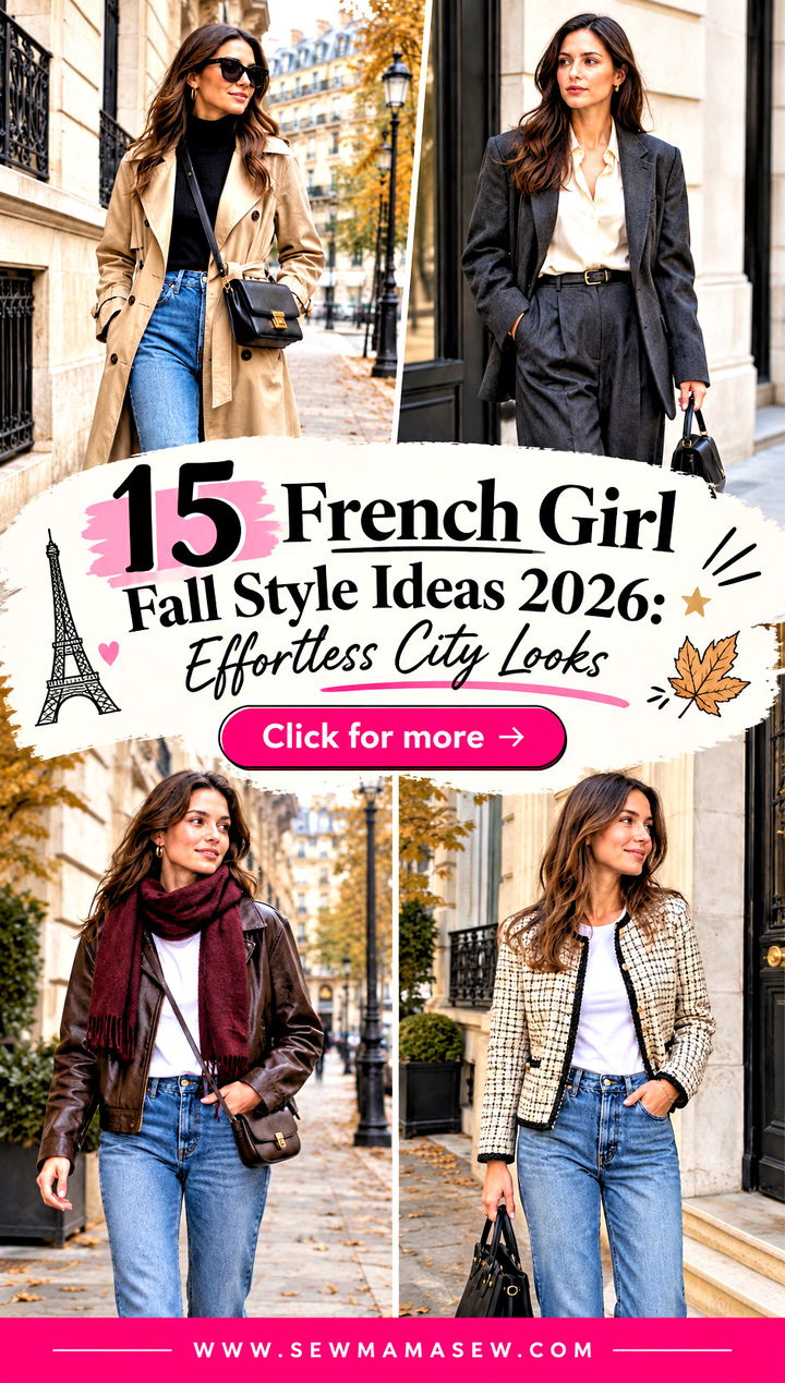 15 French Girl Fall Style Ideas 2026 Effortless City Looks - 15 French Girl Fall Style Ideas 2026: Effortless City Looks