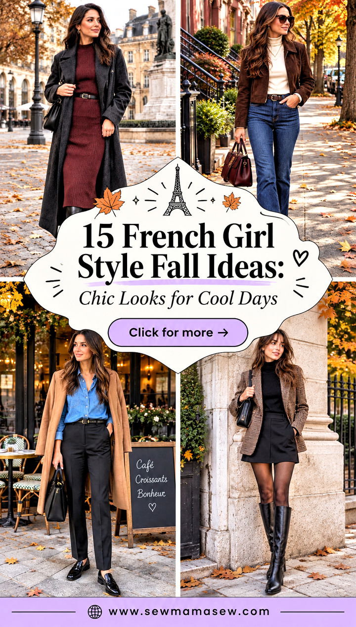 15 French Girl Style Fall Ideas Chic Looks for Cool Days - 15 French Girl Style Fall Ideas: Chic Looks for Cool Days
