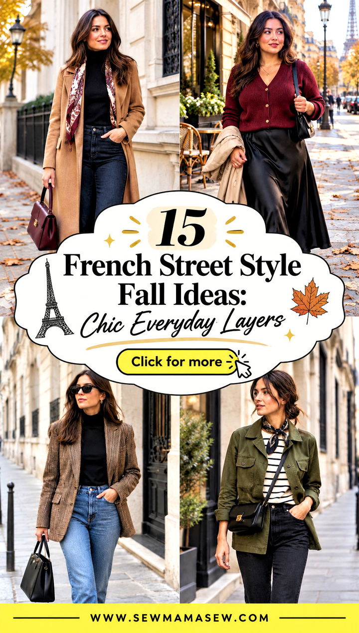 15 French Street Style Fall Ideas Chic Everyday Layers - 15 French Street Style Fall Ideas: Chic Everyday Layers