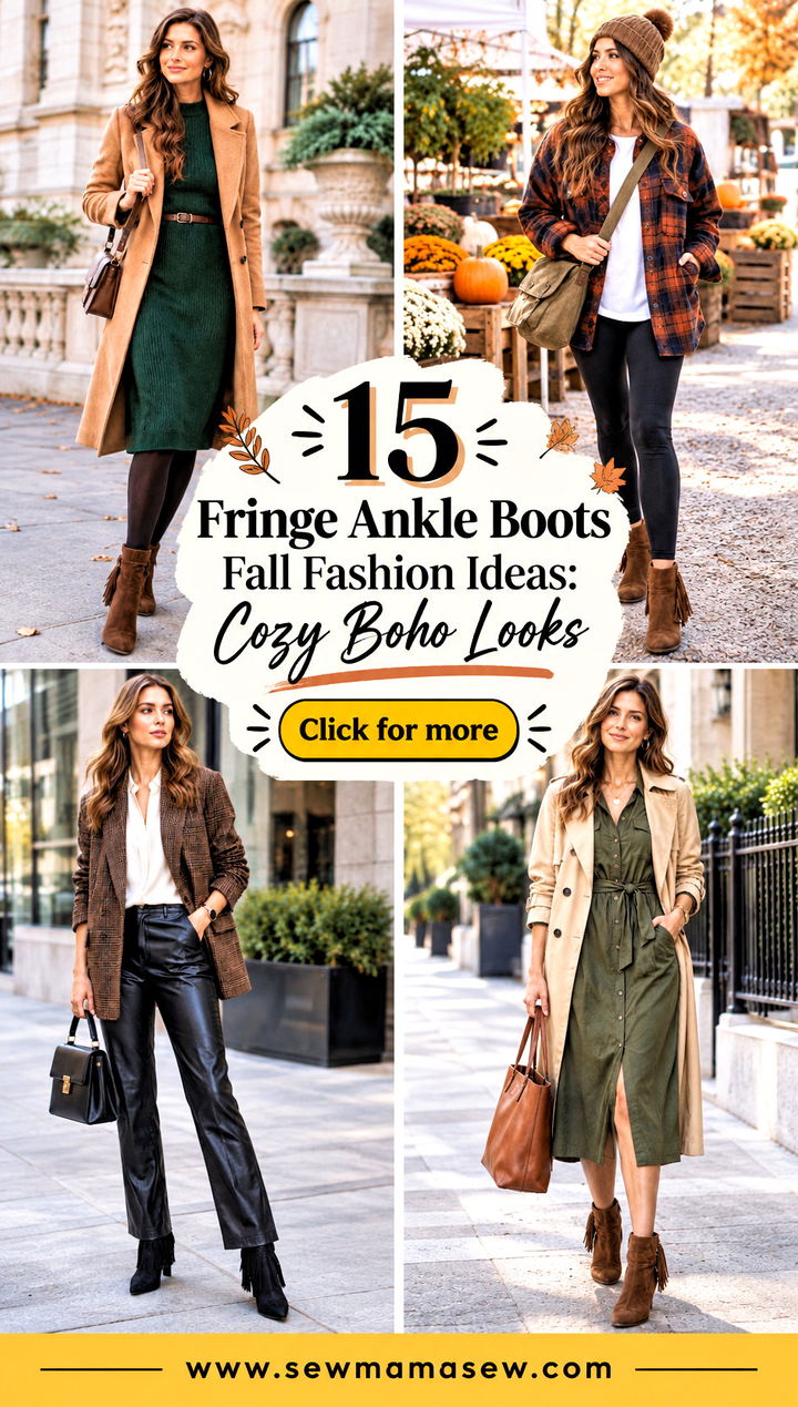 15 Fringe Ankle Boots Fall Fashion Ideas Cozy Boho Looks - 15 Fringe Ankle Boots Fall Fashion Ideas: Cozy Boho Looks