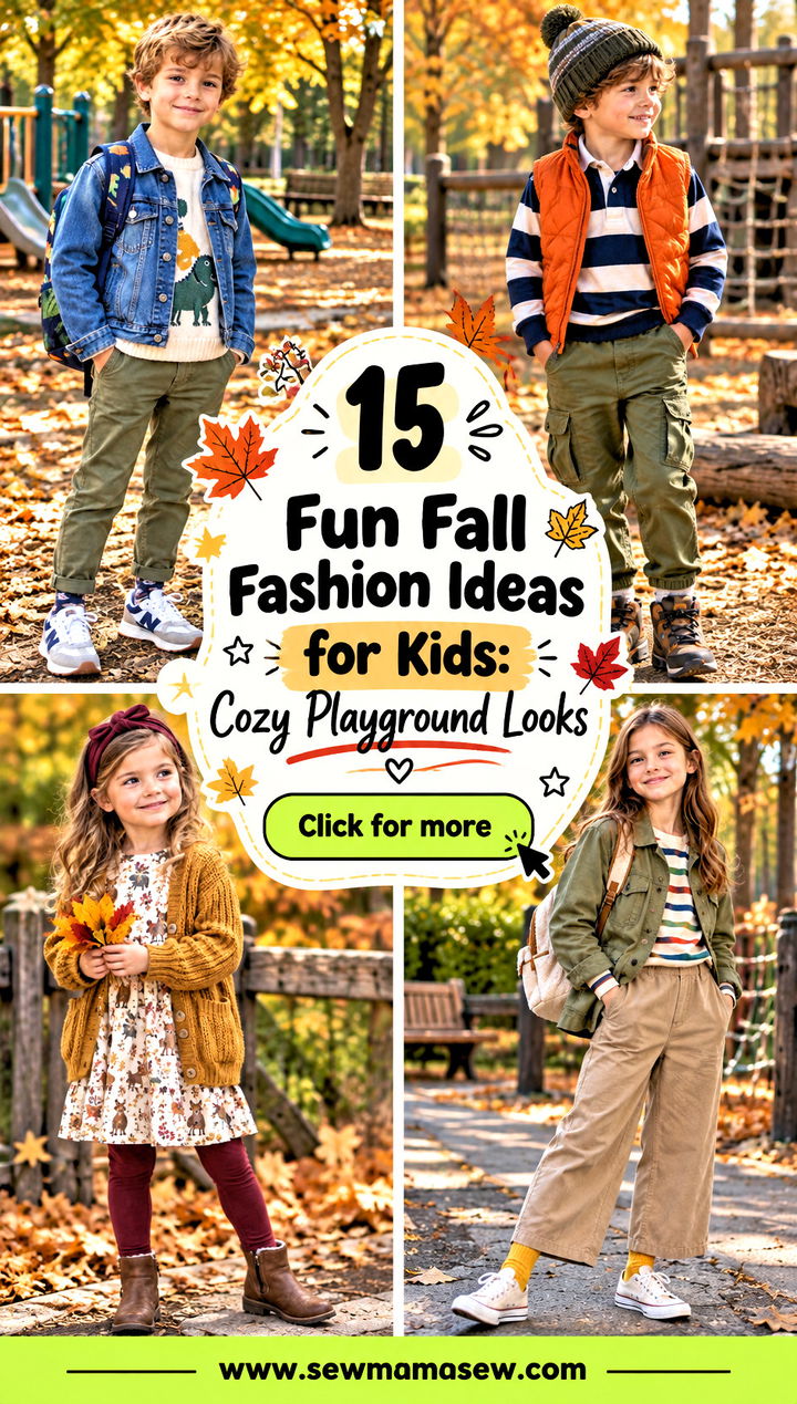 15 Fun Fall Fashion Ideas for Kids Cozy Playground Looks - 15 Fun Fall Fashion Ideas for Kids: Cozy Playground Looks