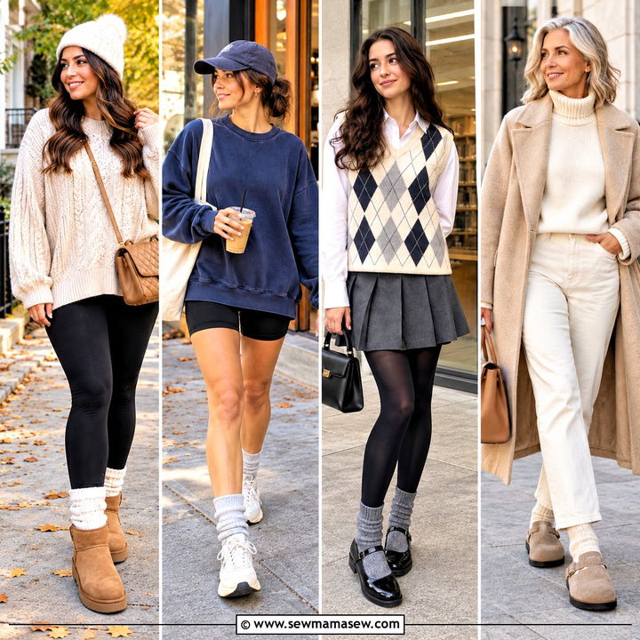15 Fuzzy Socks Aesthetic Fall Ideas: Cozy At-Home Styling