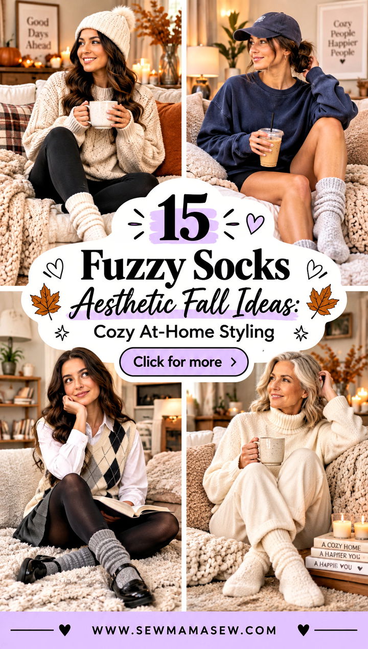 15 Fuzzy Socks Aesthetic Fall Ideas Cozy At-Home Styling - 15 Fuzzy Socks Aesthetic Fall Ideas: Cozy At-Home Styling