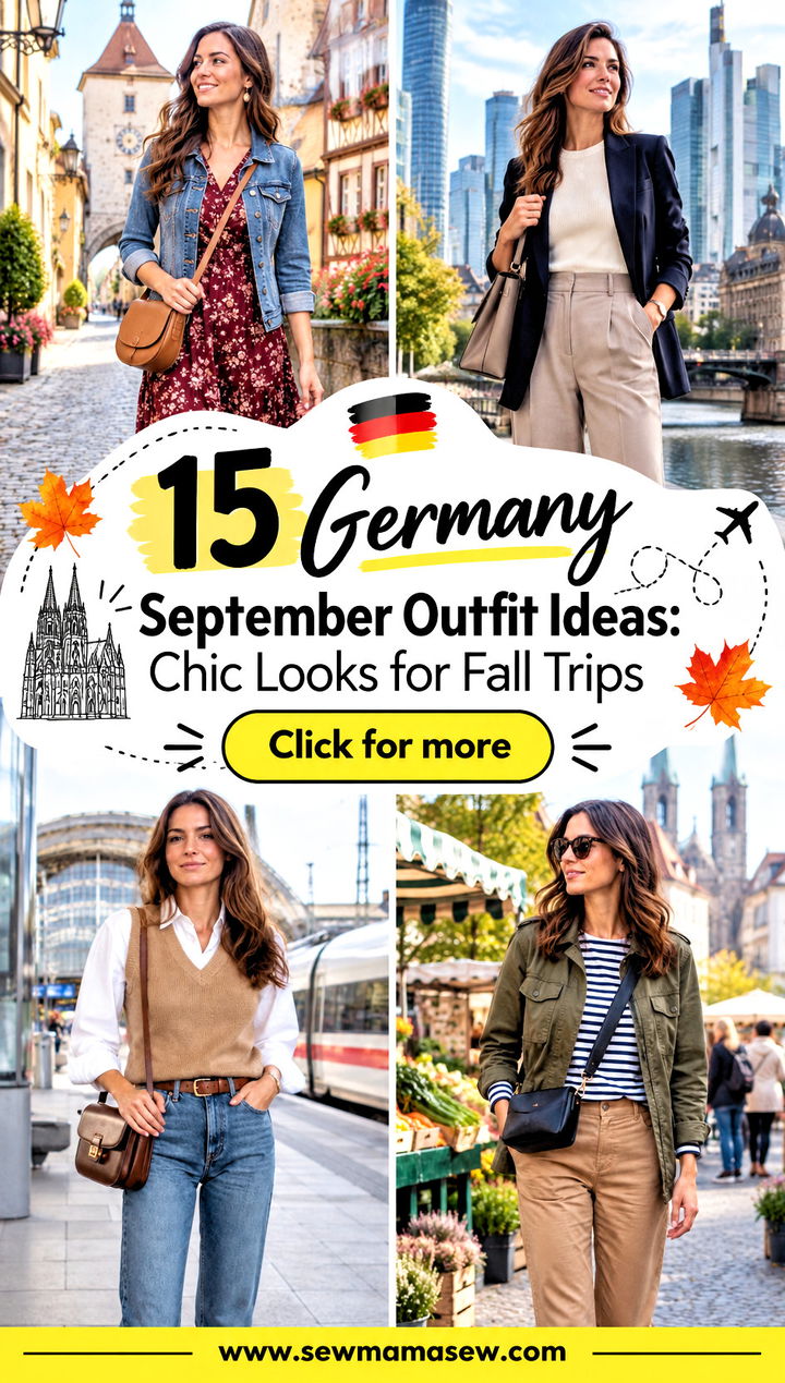 15 Germany September Outfit Ideas Chic Looks for Fall Trips - 15 Germany September Outfit Ideas: Chic Looks for Fall Trips