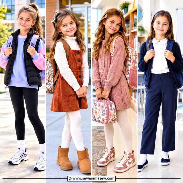 15 Girls Back To School Outfits for Kids 2026: Cute Combos
