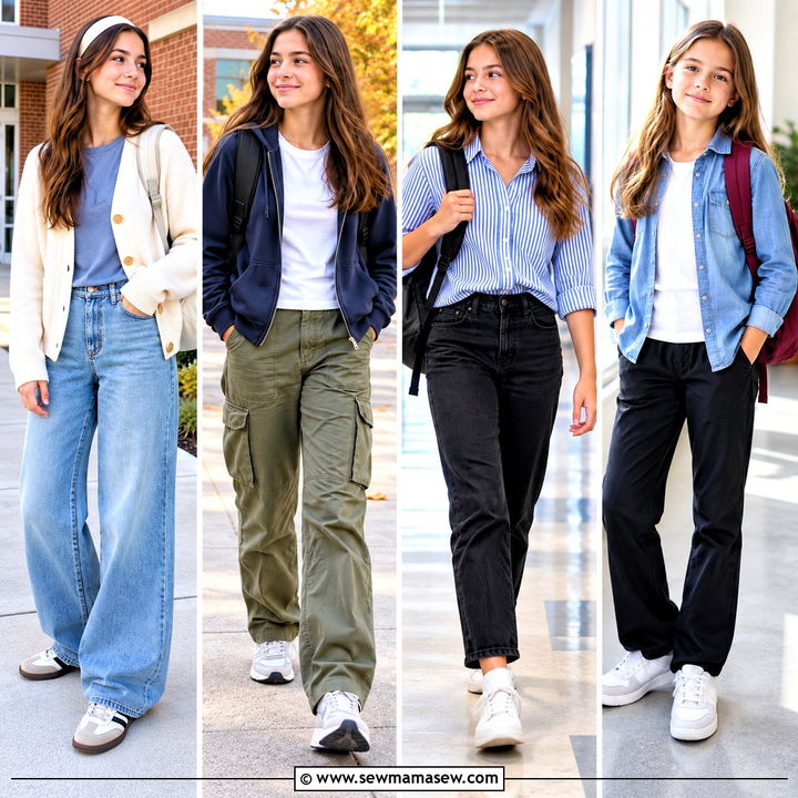 15 Girls Capsule Wardrobe Back To School Ideas Easy Style