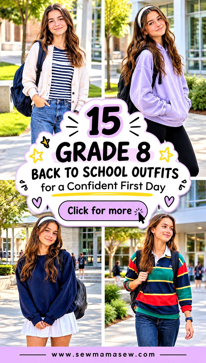 15 Grade 8 Back to School Outfits for a Confident First Day - 15 Grade 8 Back to School Outfits for a Confident First Day