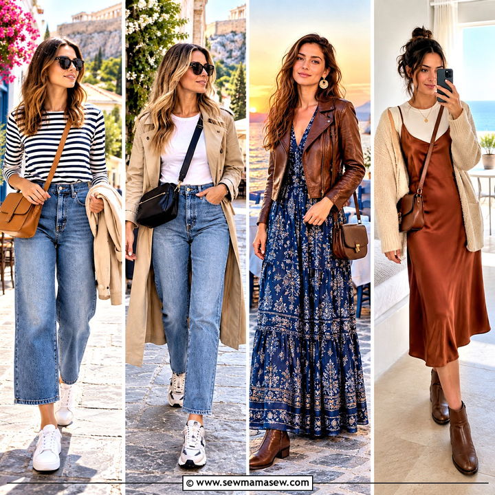 15 Greece Fall Outfit Ideas for a Stylish Autumn Getaway