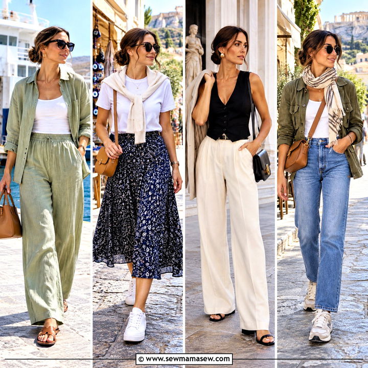 15 Greece Outfit Ideas September Travelers Will Love to Wear