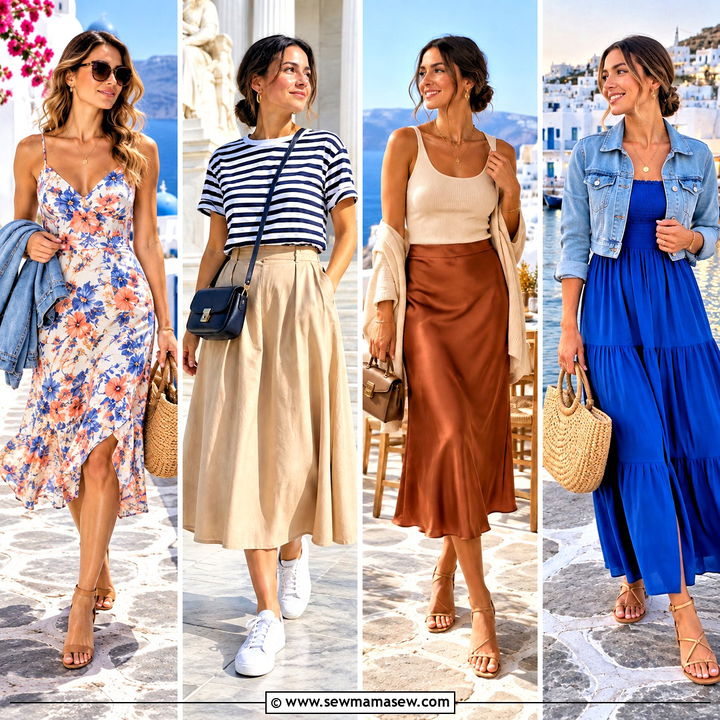 15 Greece September Outfits for Chic Island Adventures