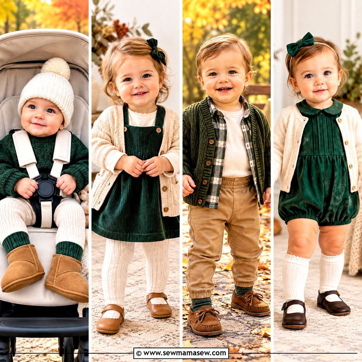 15 Green Baby Clothes Fall Picks for Sweet, Cozy Outfits