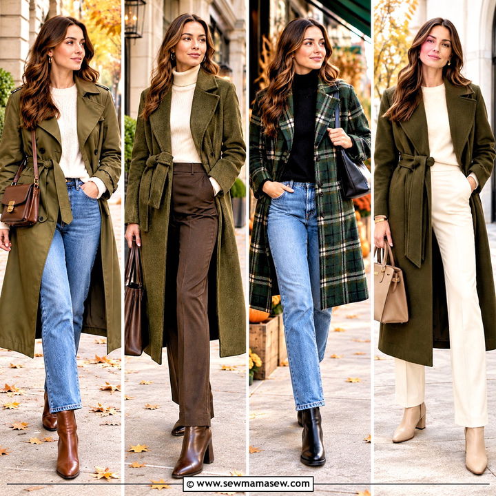 15 Green Fall Coat Ideas for a Fresh, Cozy Wardrobe Update