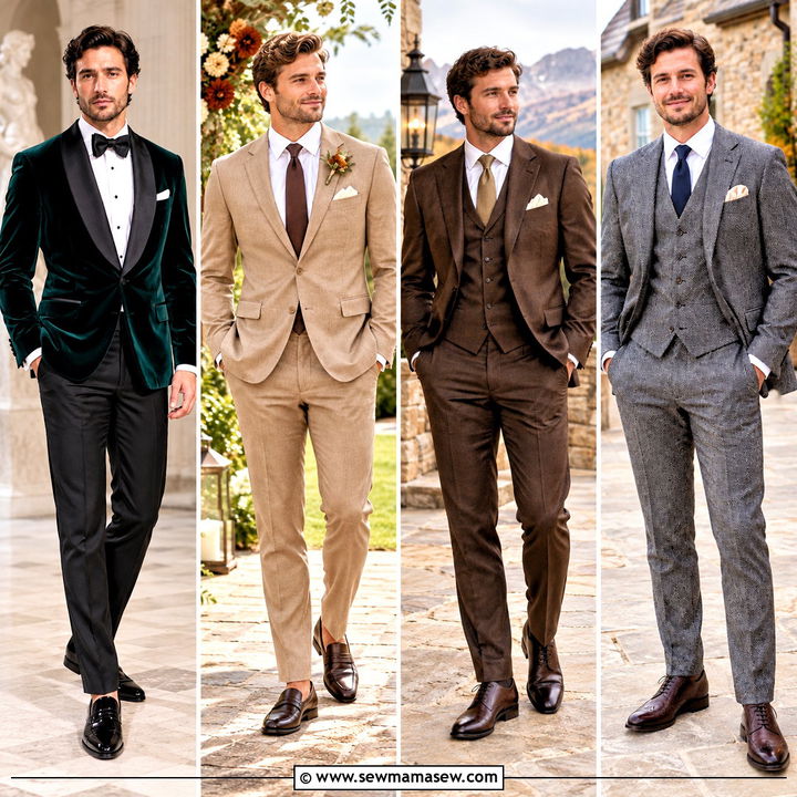 15 Groom Attire for Fall Wedding Ideas for Charming Vows