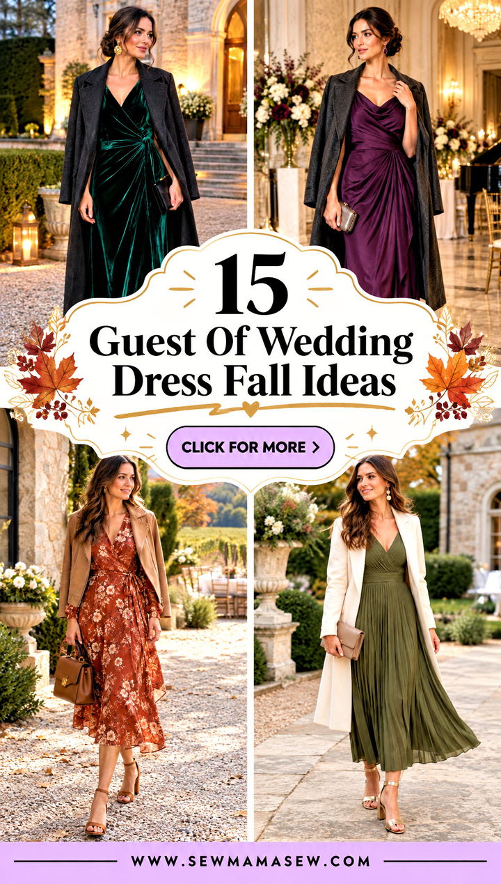15 Guest Of Wedding Dress Fall Ideas for Elegant Autumn Style - 15 Guest Of Wedding Dress Fall Ideas for Elegant Autumn Style