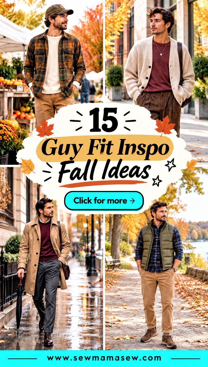 15 Guy Fit Inspo Fall Ideas for Effortlessly Cool Daily Looks - 15 Guy Fit Inspo Fall Ideas for Effortlessly Cool Daily Looks