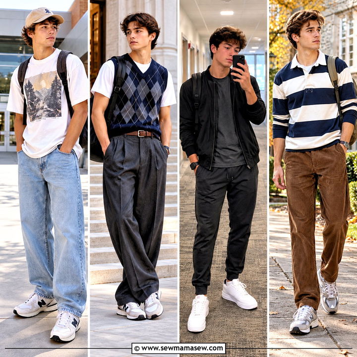 15 Guys Back to School Outfits for a Confident Campus Style
