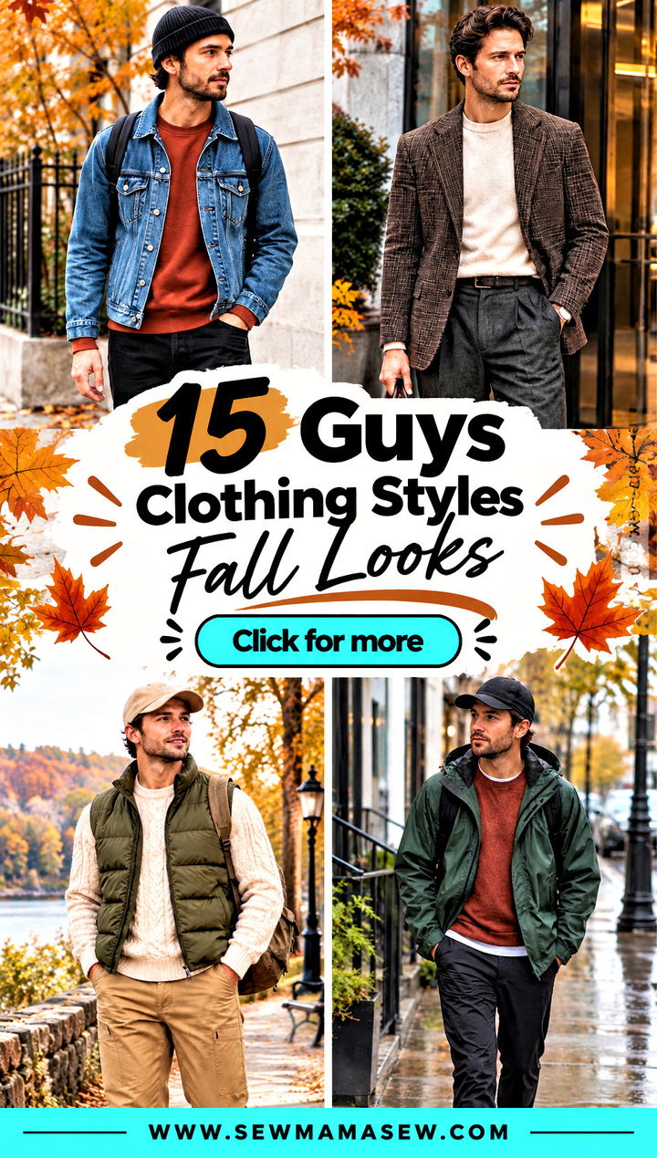 15 Guys Clothing Styles Fall Looks for a Confident Refresh - 15 Guys Clothing Styles Fall Looks for a Confident Refresh