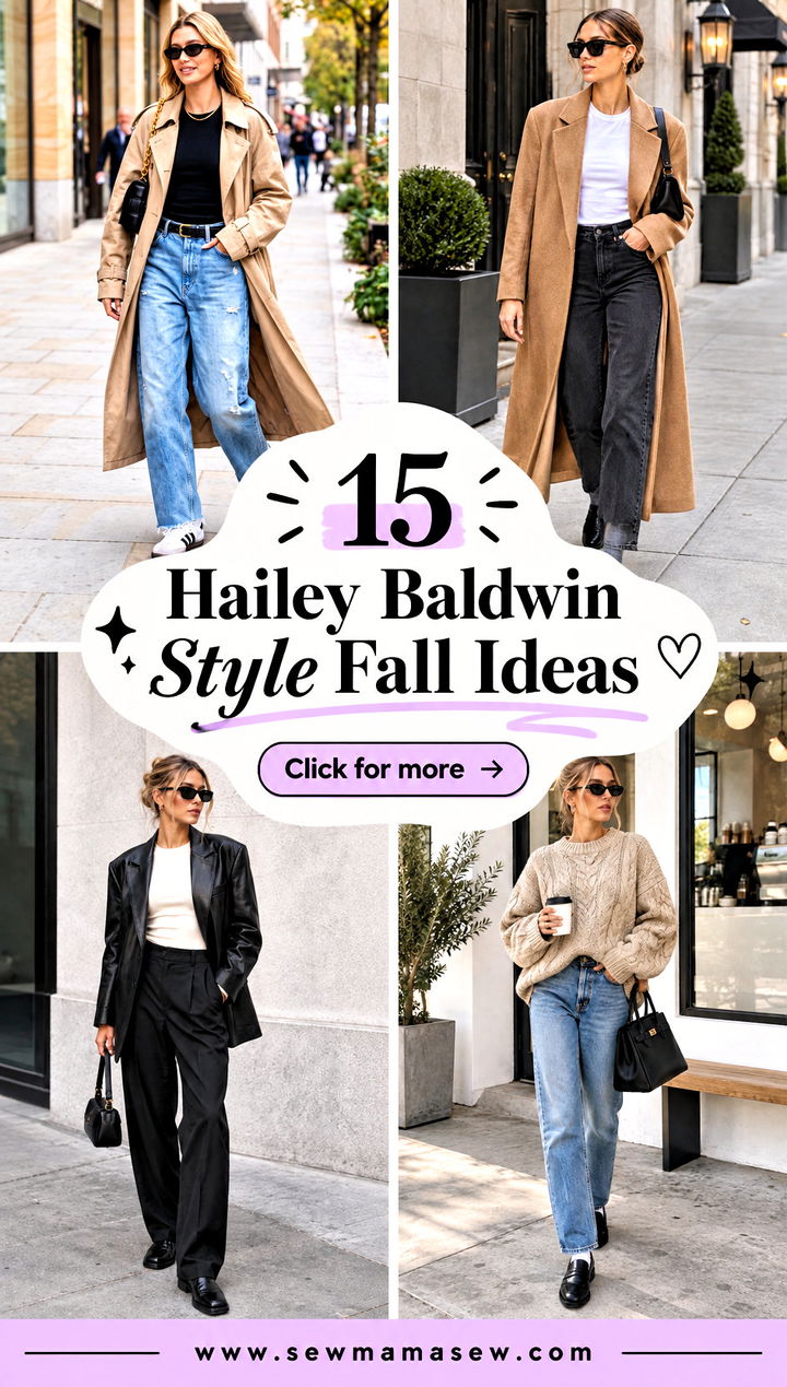 15 Hailey Baldwin Style Fall Ideas Chic Looks to Try Now - 15 Hailey Baldwin Style Fall Ideas: Chic Looks to Try Now
