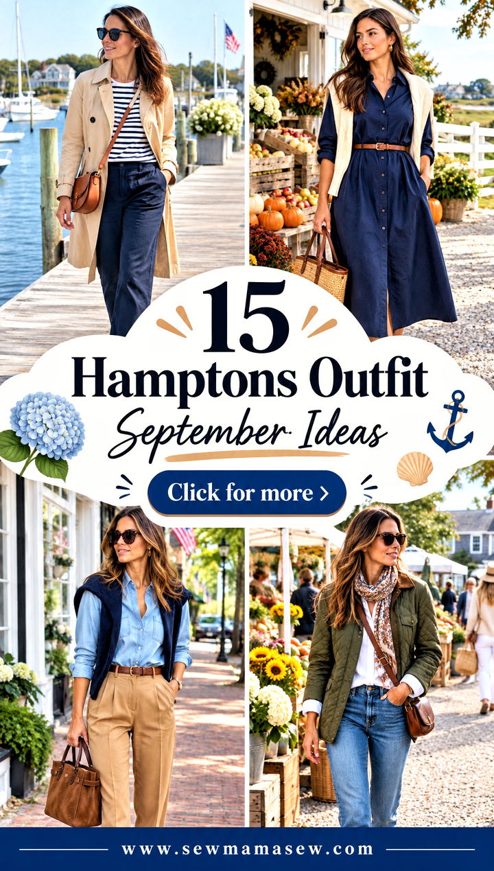 15 Hamptons Outfit September Ideas Chic Coastal Looks to Try - 15 Hamptons Outfit September Ideas: Chic Coastal Looks to Try
