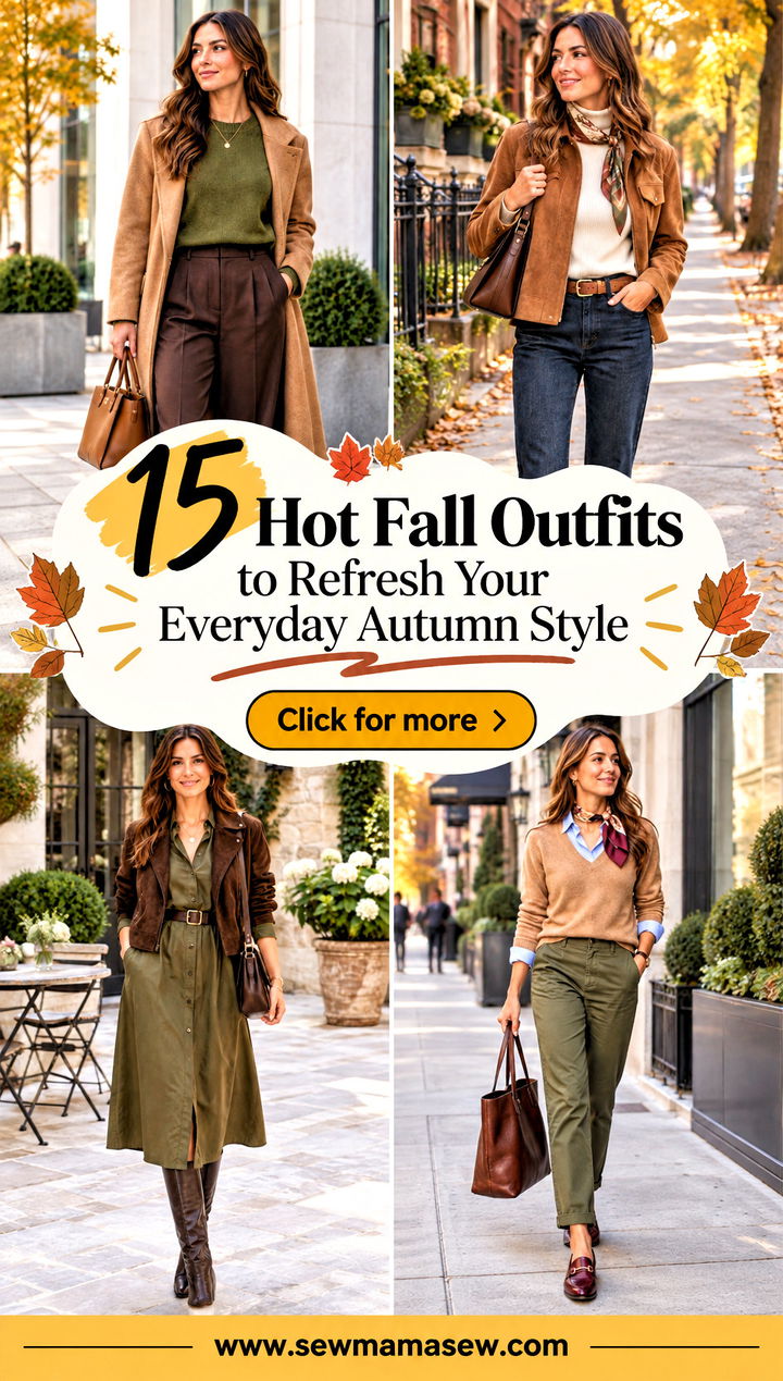 15 Hot Fall Outfits to Refresh Your Everyday Autumn Style - 15 Hot Fall Outfits to Refresh Your Everyday Autumn Style