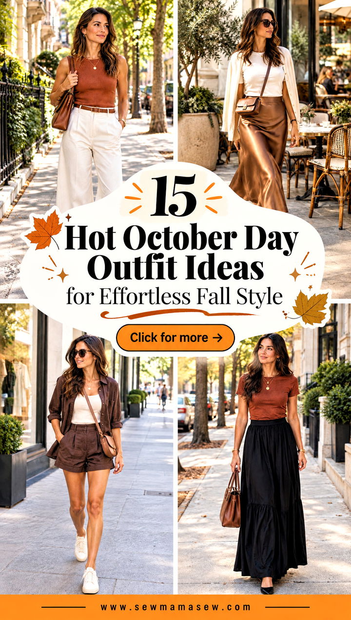 15 Hot October Day Outfit Ideas for Effortless Fall Style - 15 Hot October Day Outfit Ideas for Effortless Fall Style