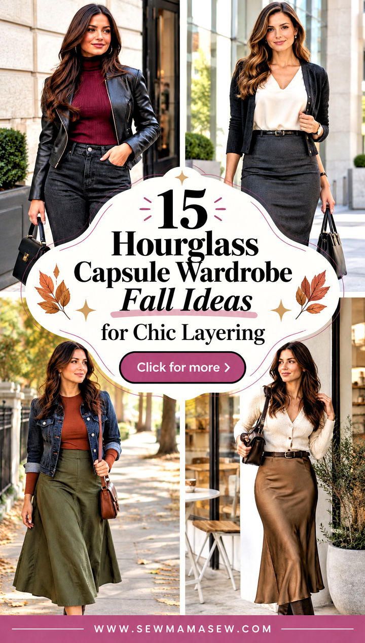 15 Hourglass Capsule Wardrobe Fall Ideas for Chic Layering - 15 Hourglass Capsule Wardrobe Fall Ideas for Chic Layering