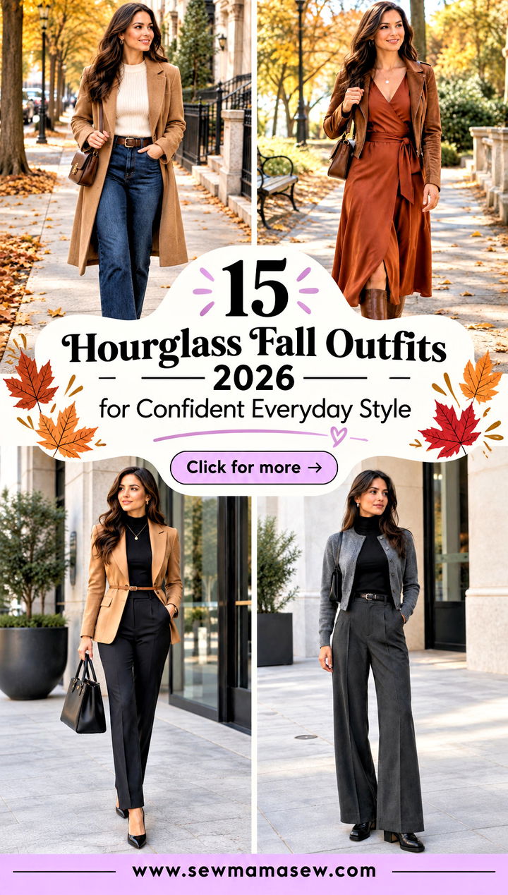 15 Hourglass Fall Outfits 2026 for Confident Everyday Style - 15 Hourglass Fall Outfits 2026 for Confident Everyday Style