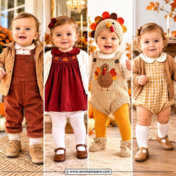15 Infant Thanksgiving Outfit Ideas for Sweet Family Photos