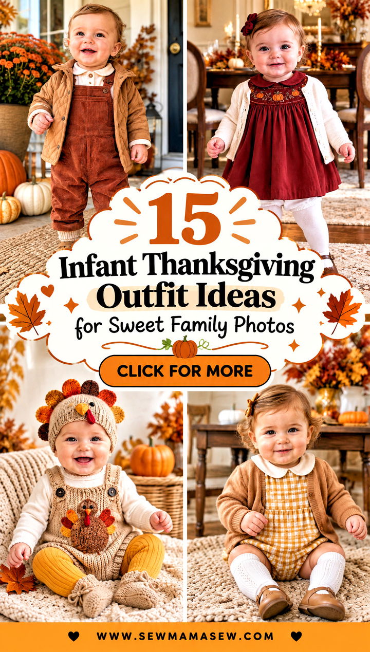 15 Infant Thanksgiving Outfit Ideas for Sweet Family Photos - 15 Infant Thanksgiving Outfit Ideas for Sweet Family Photos