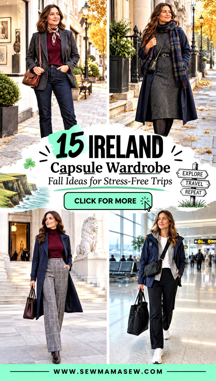 15 Ireland Capsule Wardrobe Fall Ideas for Stress-Free Trips - 15 Ireland Capsule Wardrobe Fall Ideas for Stress-Free Trips