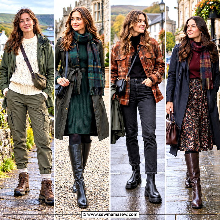 15 Ireland In October Outfits for Cozy, Rain-Ready Travel