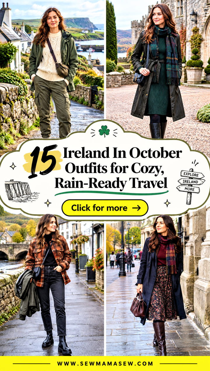 15 Ireland In October Outfits for Cozy Rain-Ready Travel - 15 Ireland In October Outfits for Cozy, Rain-Ready Travel