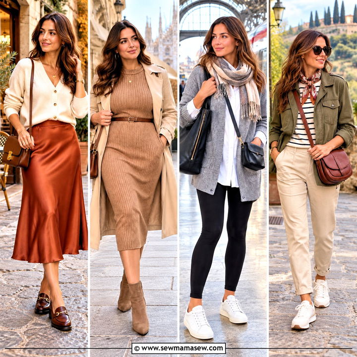 15 Italy Travel Outfit October Ideas for Chic City Breaks