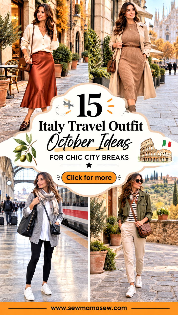 15 Italy Travel Outfit October Ideas for Chic City Breaks - 15 Italy Travel Outfit October Ideas for Chic City Breaks