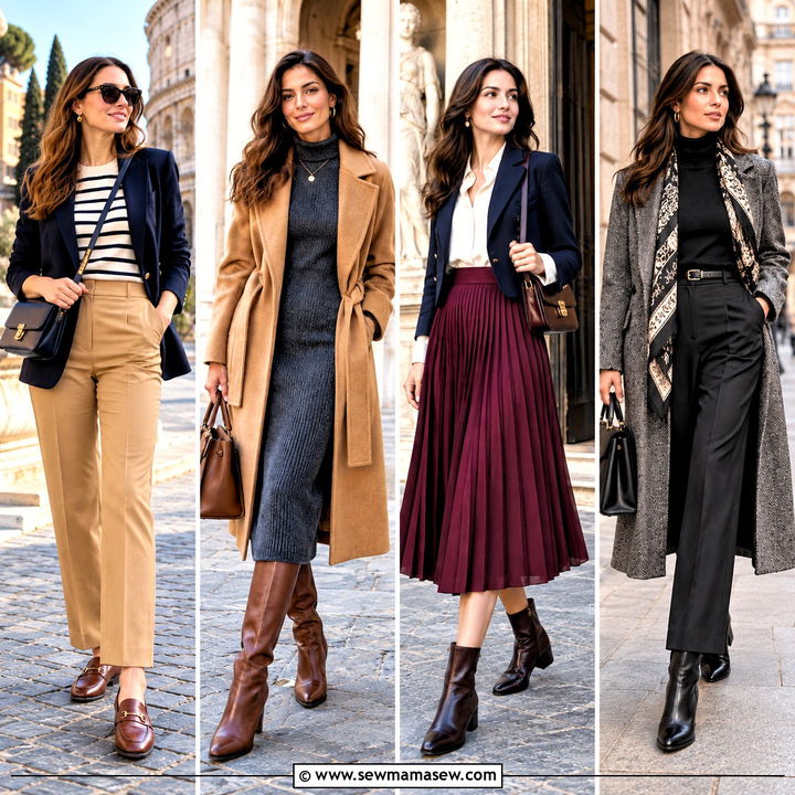 15 Italy Wardrobe Fall Ideas for a Chic, Versatile Suitcase