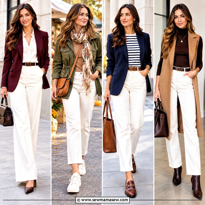 15 Ivory Jeans Outfit Fall Looks for a Fresh Neutral Style