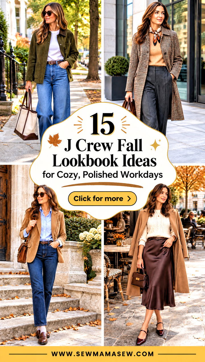 15 J Crew Fall Lookbook Ideas for Cozy Polished Workdays - 15 J Crew Fall Lookbook Ideas for Cozy, Polished Workdays