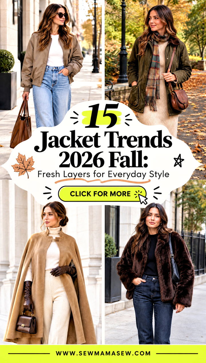 15 Jacket Trends 2026 Fall Fresh Layers for Everyday Style - 15 Jacket Trends 2026 Fall: Fresh Layers for Everyday Style
