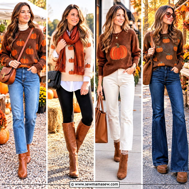 15 KJP Pumpkin Sweater Ideas: Cozy Looks for Pumpkin Picking