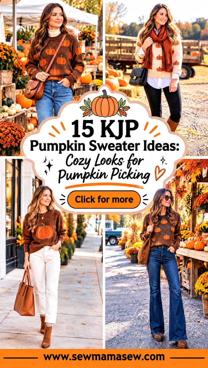 15 KJP Pumpkin Sweater Ideas Cozy Looks for Pumpkin Picking - 15 KJP Pumpkin Sweater Ideas: Cozy Looks for Pumpkin Picking