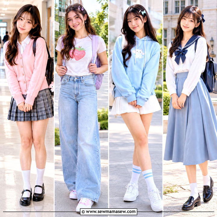 15 Kawaii Back to School Outfits: Cute Looks for a Fresh Start