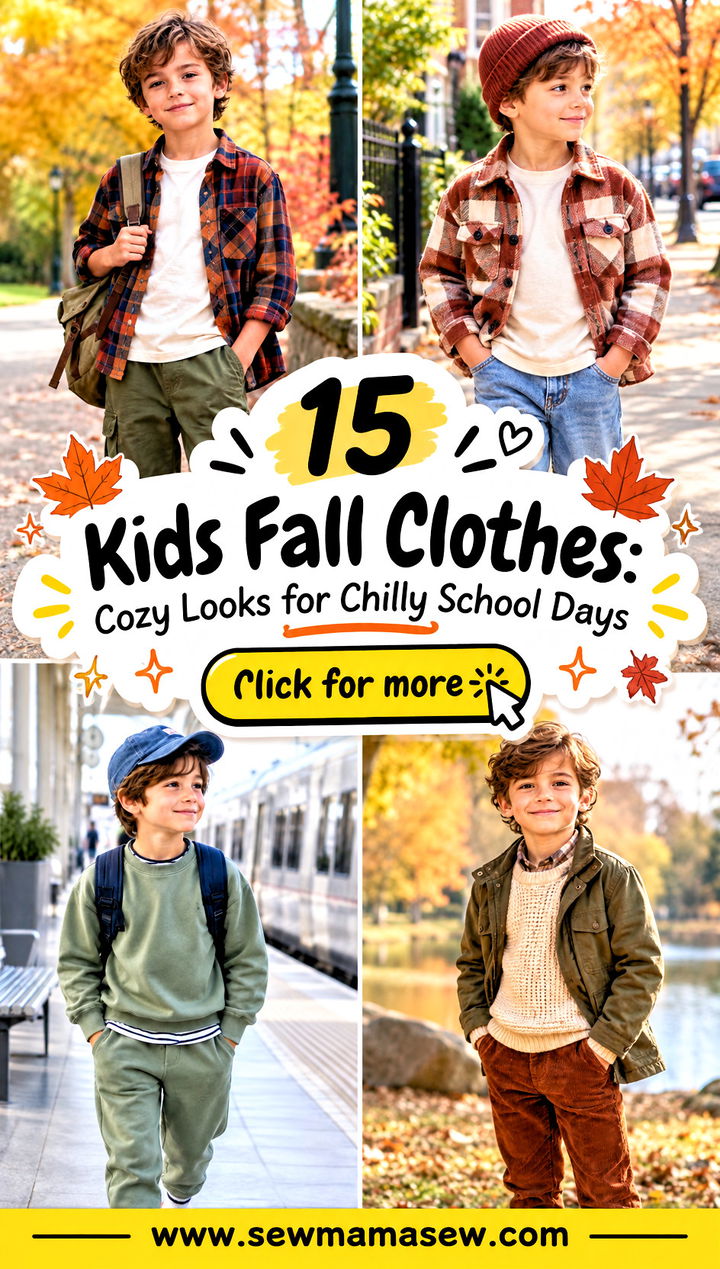 15 Kids Fall Clothes Cozy Looks for Chilly School Days - 15 Kids Fall Clothes: Cozy Looks for Chilly School Days