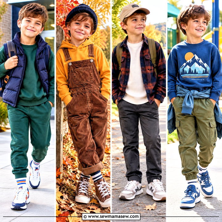 15 Kids Fall Clothing Set Ideas: Easy Outfits for Busy Mornings