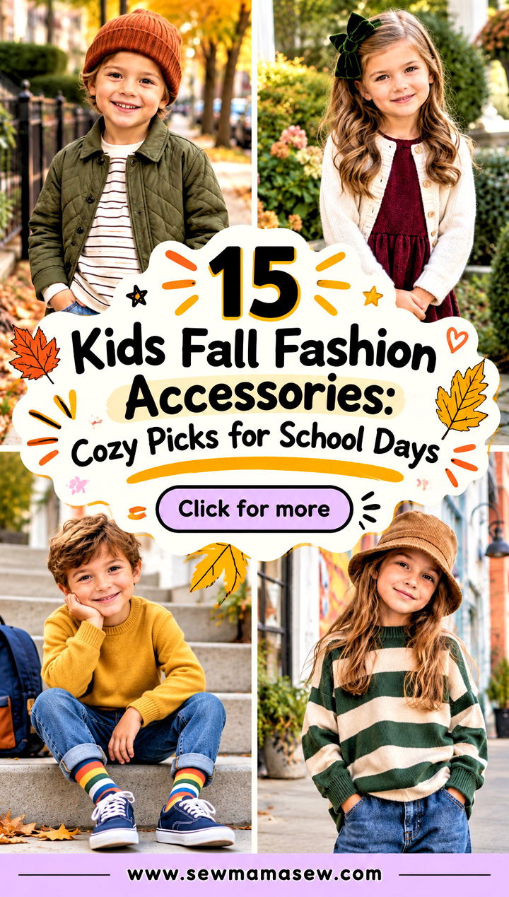 15 Kids Fall Fashion Accessories Cozy Picks for School Days - 15 Kids Fall Fashion Accessories: Cozy Picks for School Days