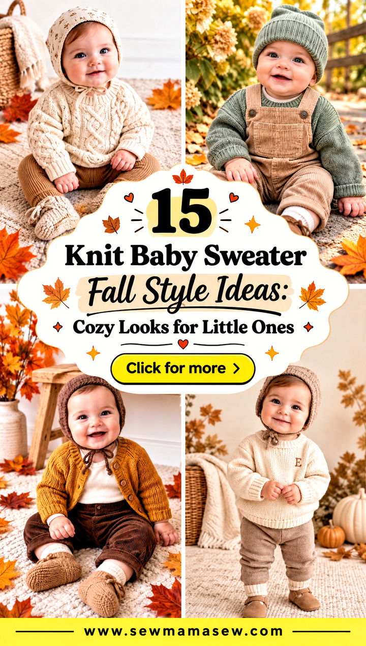 15 Knit Baby Sweater Fall Style Ideas Cozy Looks for Little Ones - 15 Knit Baby Sweater Fall Style Ideas: Cozy Looks for Little Ones