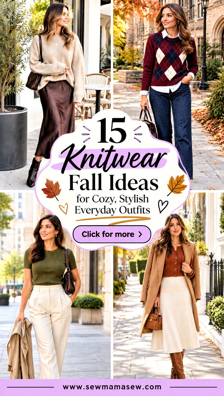 15 Knitwear Fall Ideas for Cozy Stylish Everyday Outfits - 15 Knitwear Fall Ideas for Cozy, Stylish Everyday Outfits