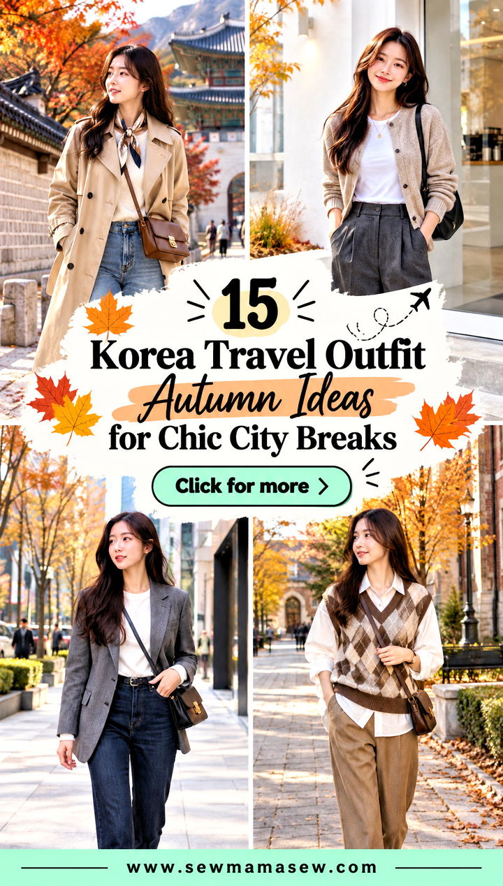 15 Korea Travel Outfit Autumn Ideas for Chic City Breaks - 15 Korea Travel Outfit Autumn Ideas for Chic City Breaks