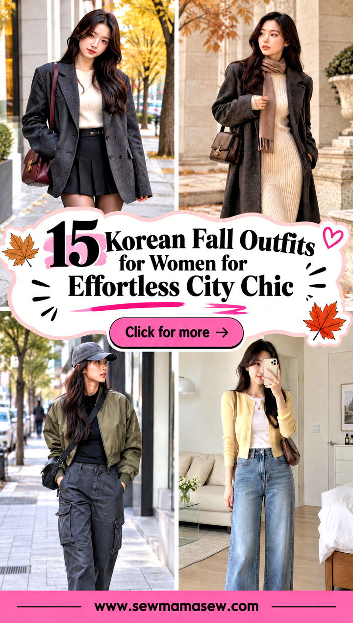 15 Korean Fall Outfits for Women for Effortless City Chic - 15 Korean Fall Outfits for Women for Effortless City Chic